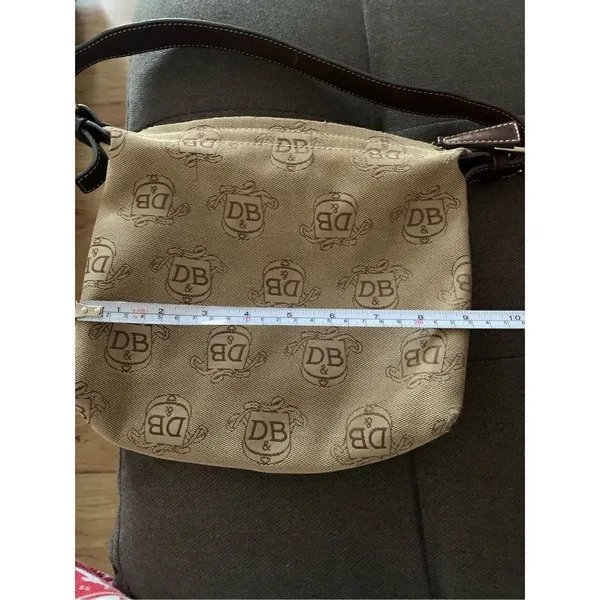 DOONEY & BOURKE Donegal Crest Tan Logo Leather Strap Jacquard vintage - Image 7