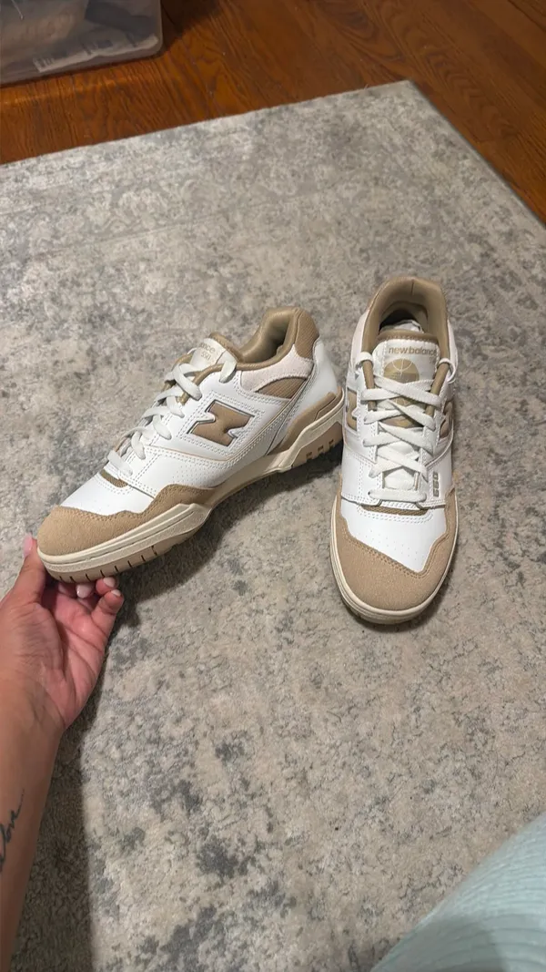 New Balance 550 Sneakers White Beige - Image 6