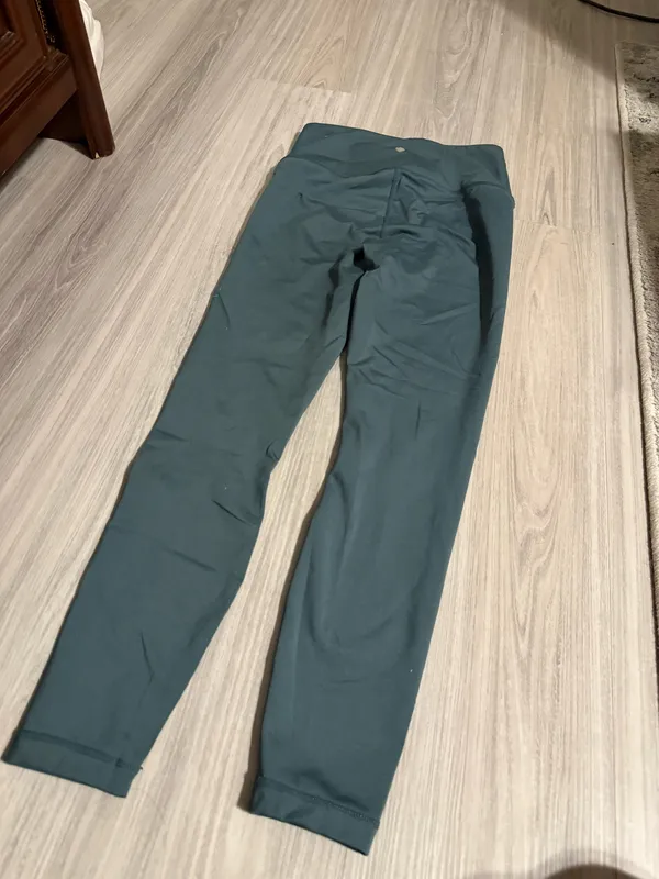 YOGALICIOUS LUX Women’s Leggings Pants XS Green Full Length - Image 5