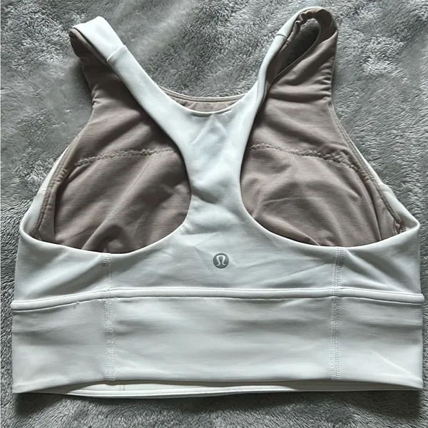 White Lululemon Wunder Train Racerback Tank Top - Image 5