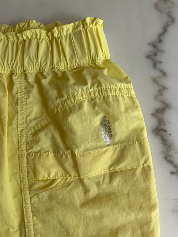 Free People Movement In The Wild Shorts Glow Yellow - Image 8