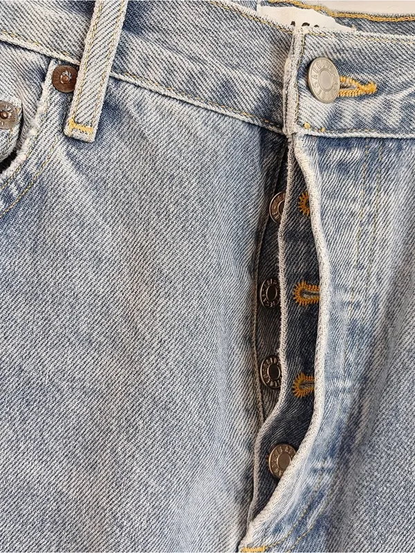 AGOLDE Parker cropped high-rise straight-leg jeans denim pants - Image 5