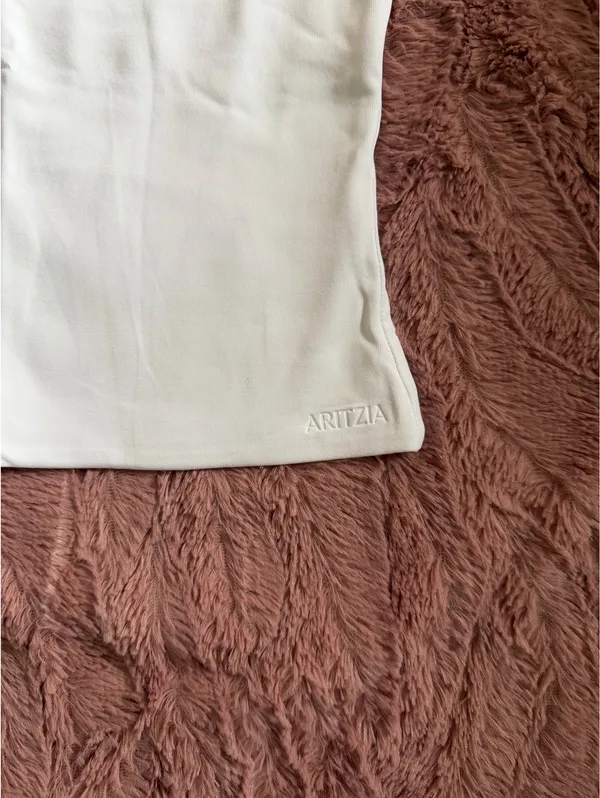 Aritzia Contour White Tube Top - Image 2