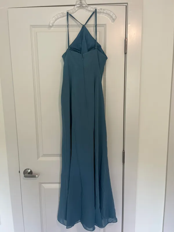 Azazie Bridesmaid Dress Chiffon - Image 2