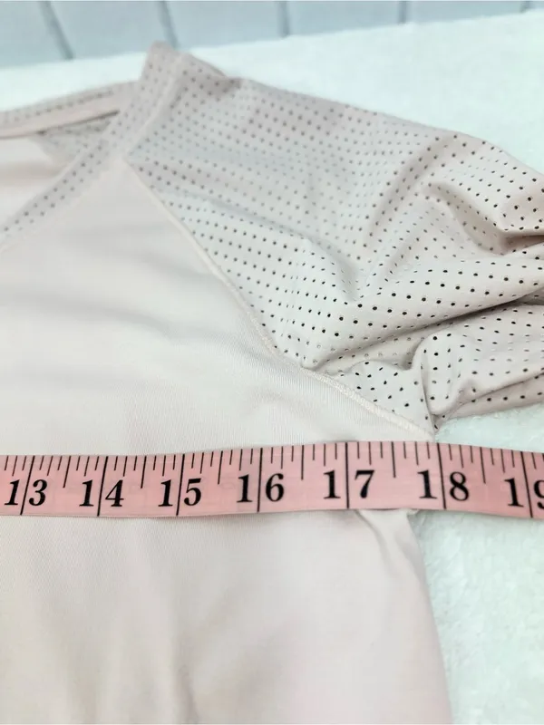 Calia Light Pink Long-Sleeve Performance Top Size S - Image 6