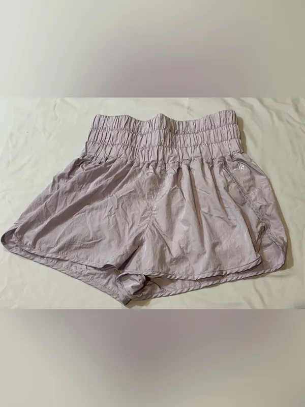 FP Movement by Free People Lavender High-Rise The Way Home Shorts - Image 2