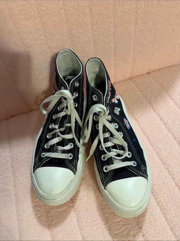 Converse CTAS Move Hi Butterfly Wings Women's Platform Sneakers Size 9 - Image 3