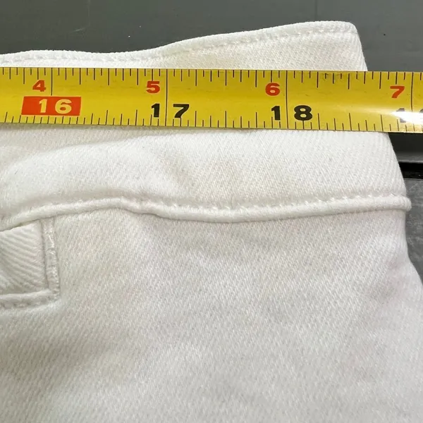 NWT Madewell The Emmett Wide-Leg Crop Jean: Welt Pocket Edition NO602 Tile White - Image 10