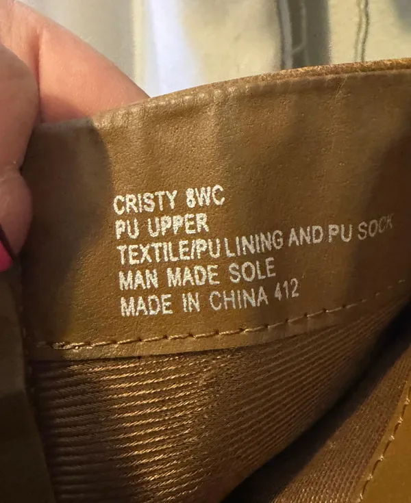 Boots Tan Size 8 - Image 3