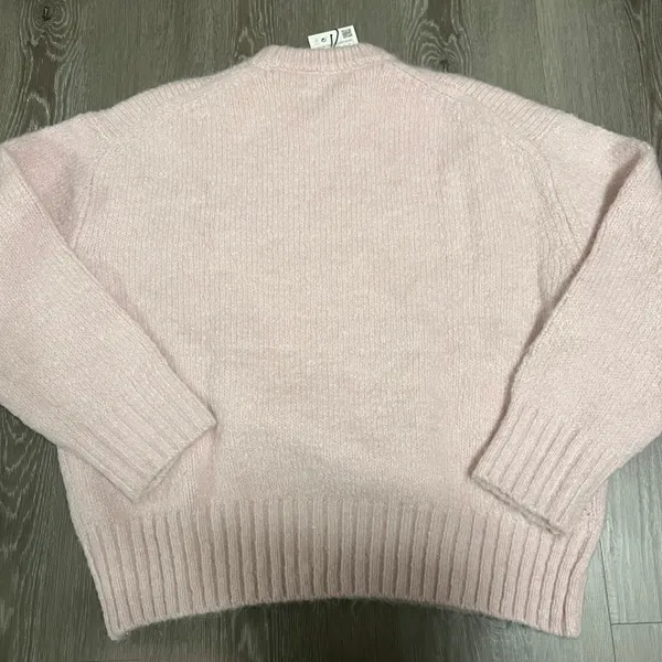 Zara NWT baby light pink fluffy sweater - Image 5