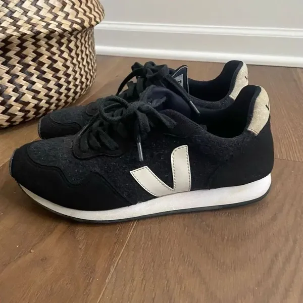 Veja Sdu Rec Flannel Sneakers Dark Blue 9 - Image 2