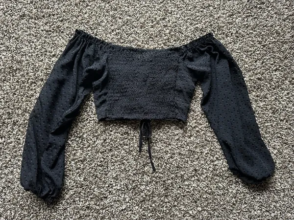 Aeropostale Crop Top Long Sleeve - Image 2