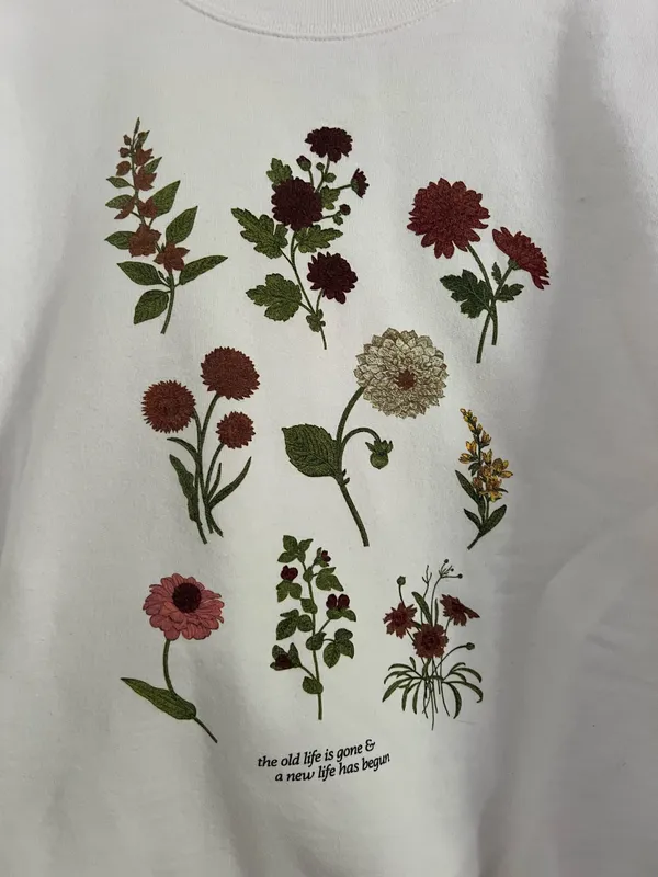 Wildflower vintage crewneck White Size L - Image 4