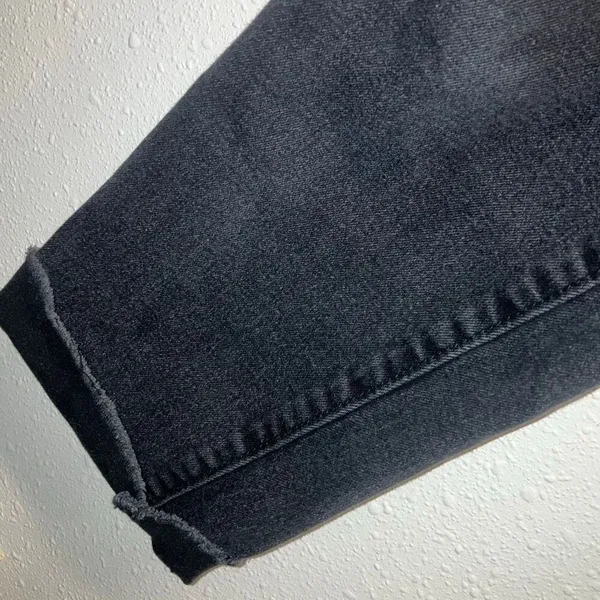 True Religion Colette Slim Straight Charcoal Wash Jeans Size 31 - Image 7