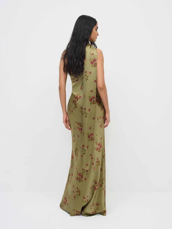 Reformation Jazzlyn Silk Dress - Image 2