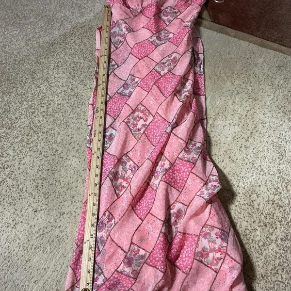 Bailey Rose Pink Patchwork Floral Maxi Dress BRD2103-11 Womens‎ S Cottagecore - Image 3
