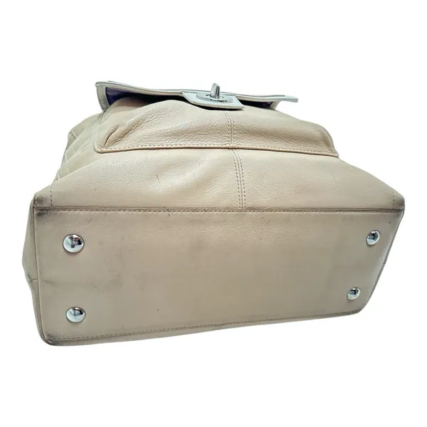 Coach Penelope Beige Tan Leather Tote Shoulder Bag F19264 Y2K - Image 8
