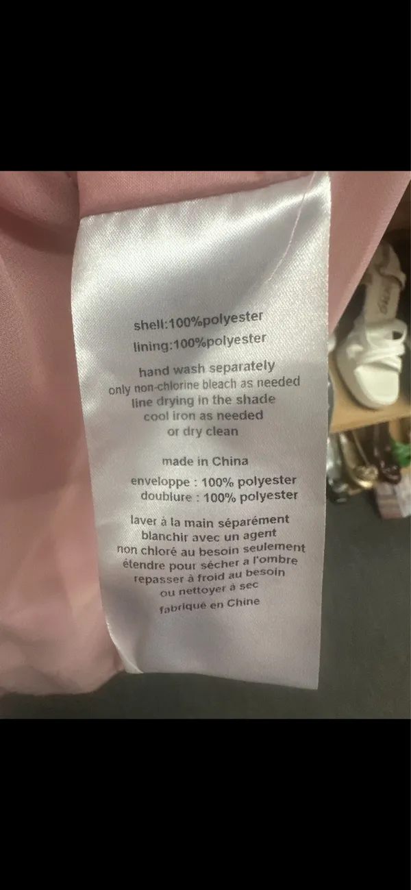 Celebrate sz 8 pink long formal dress - Image 5