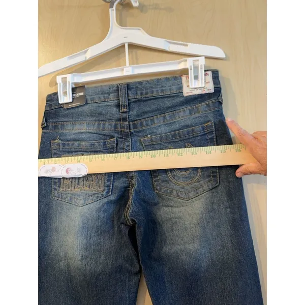 True Religion Junior Geno Slim Fit Straight Jeans, Size 14 - Image 8