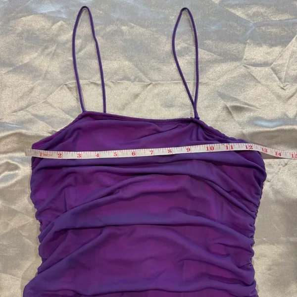 SheIn Pink Purple Mini Dress - Image 5
