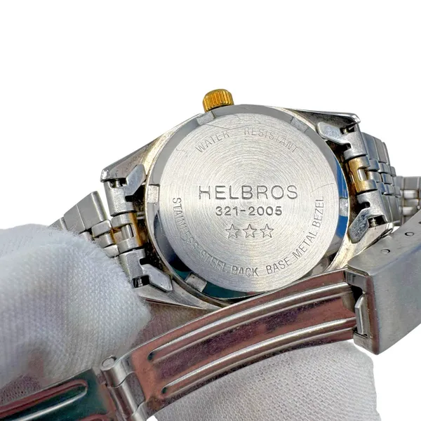 Lot of 2 Helbros & Carriage Timex Watches Quartz Untested Needs Batteries READ - Image 3