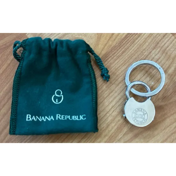 vintage Banana Republic‎ keychain fob/bag charm - Image 2