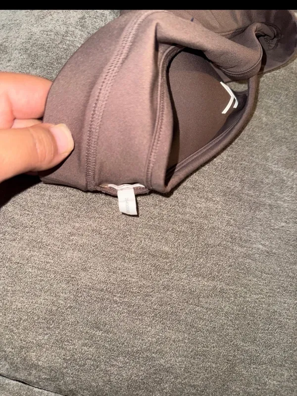 Oner Active Brown Strappy-Back Sports Bra - Image 4