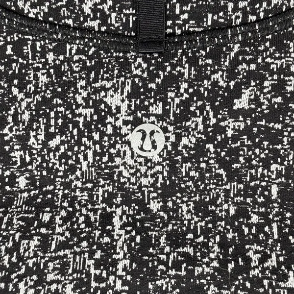 Lululemon Define Jacket 6 Rush Jacquard Black White Space Dye Full Zip Thumbhole - Image 5