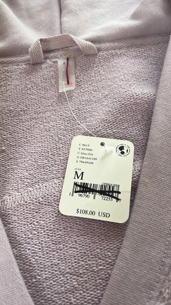 NWT Moment Sweatshirt Lilac - Image 3