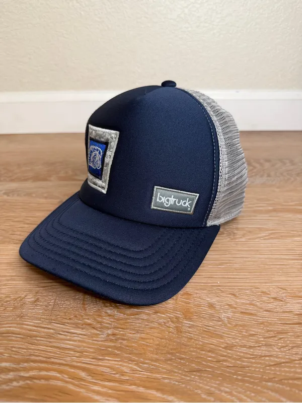Bigtruck Unisex Dark Blue Mesh Snapback, Size 58CM - Image 5