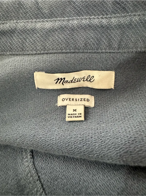 Madewell Corduroy Twill Oversized Shirt-Jacket Medium‎ - Image 8