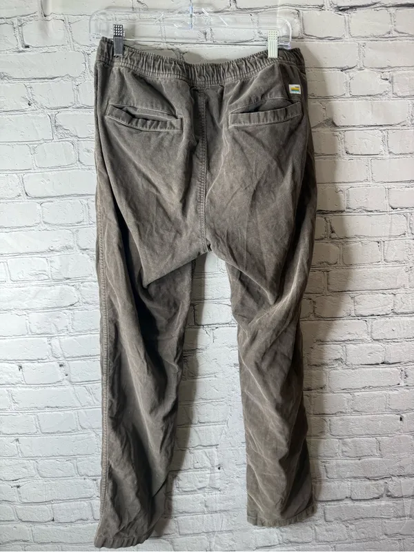 Vuori women’s brown draw string pants medium - Image 4