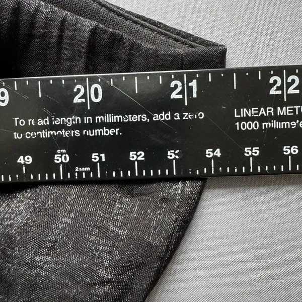 London Times Dress Size ?? Black Tiered Ruffle Sheath Cocktail Empire Waist - Image 7