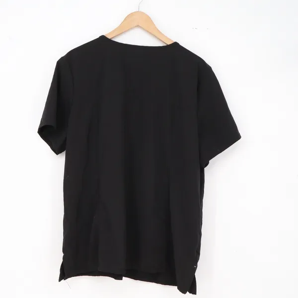 Scrubstar Scrub Top Womens XL Performance Black V-Neck Stretch Exc - Image 4