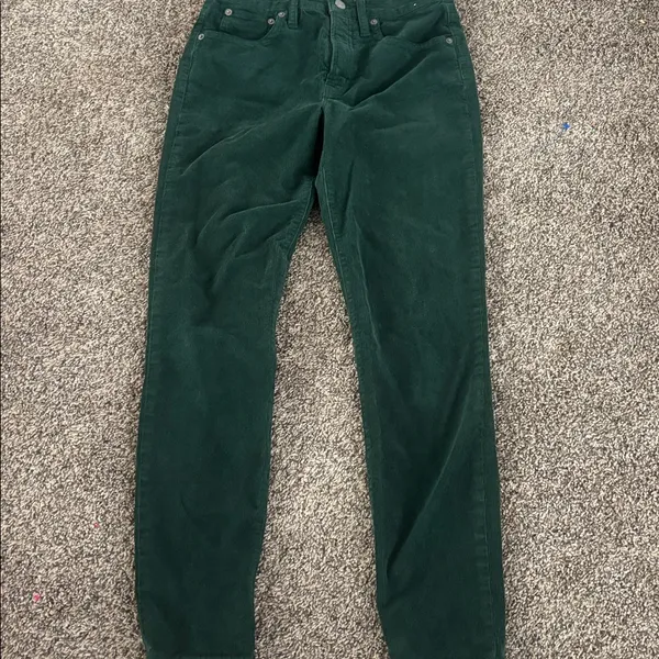 J. Crew Green Corduroy Pants - Image 2