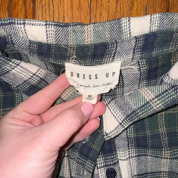 Dress Up Flannel Top - Image 2