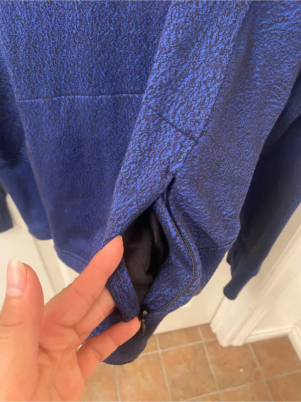 lululemon athletica Navy Blue Cowl Pullover Sweater - Image 11