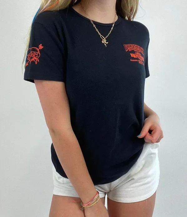 Harley Davidson Retro Graphic T-Shirt - Image 2