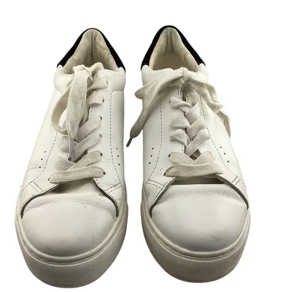 Kurt Geiger Laney Leather Lace-Up Platform Sneaker Size 36.5 US 6.5 Womens White - Image 5