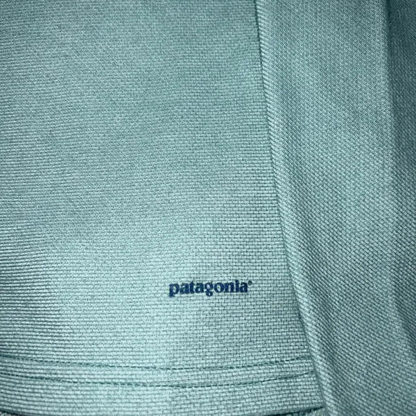 Patagonia Green Zip Up Sweater - Image 2