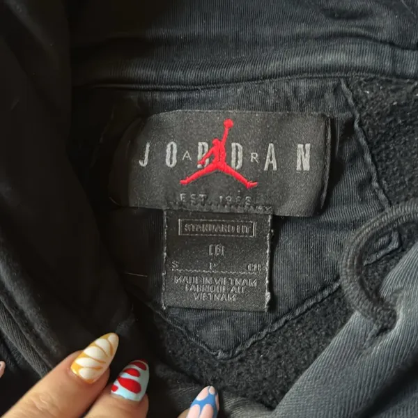 Black Jordan Hoodie - Image 3