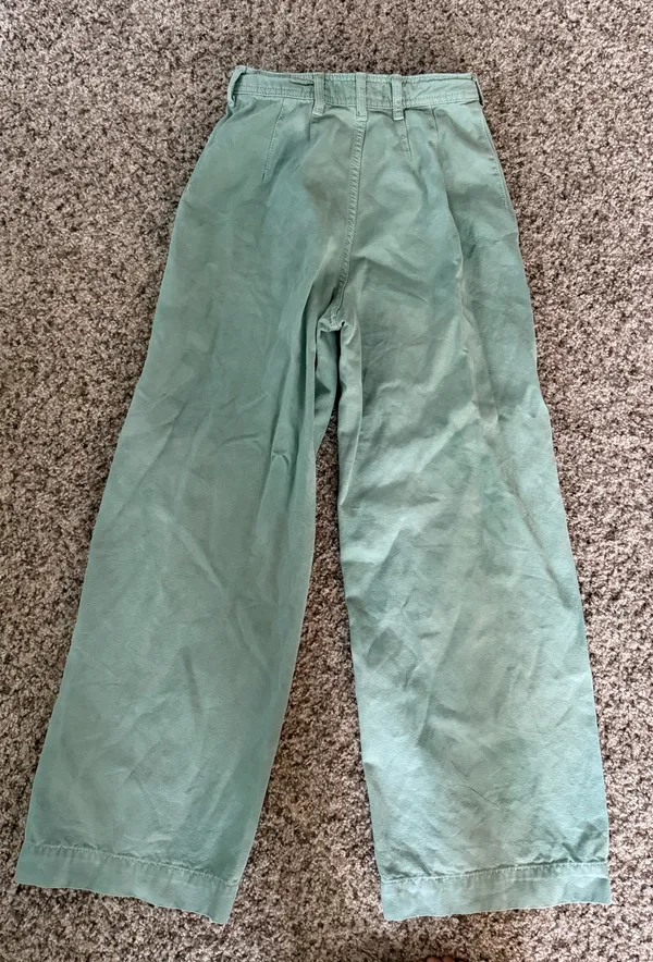 Free People Sage Green Pants - Image 3