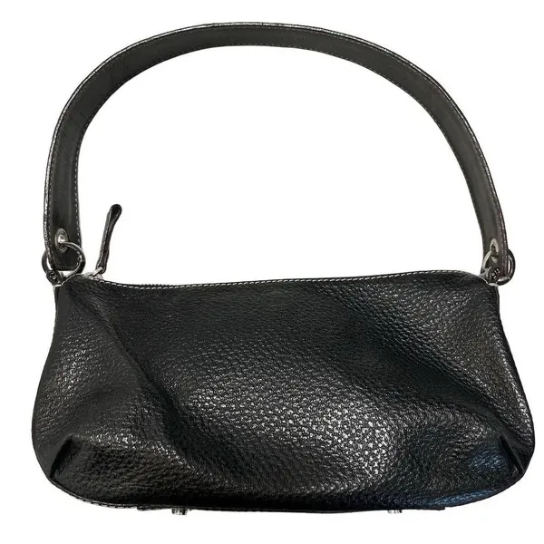 Kate Spade Black Leather Shoulder Bag Women's Handbag with Zip Pocket - Image 3