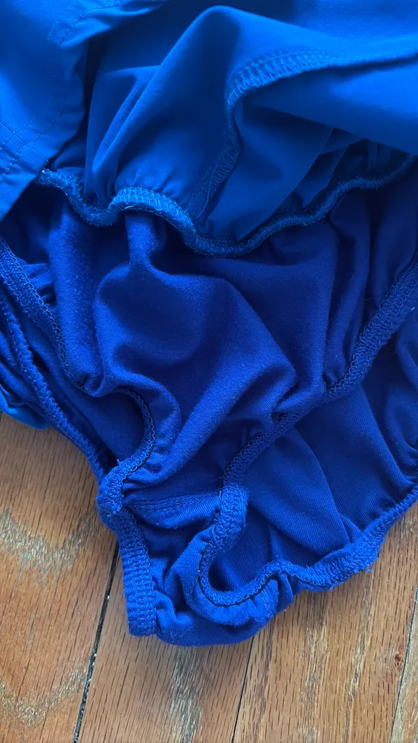 Altar'd State Revival Electric Blue High Waisted Shorts Size XXS - Image 4
