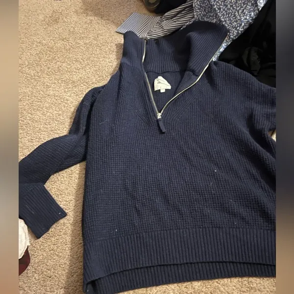 Aerie xs‎ blue sweater - Image 2