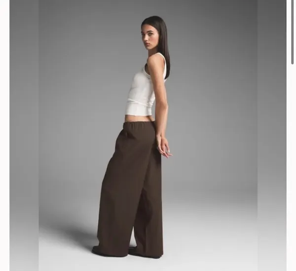 SKIMS Cotton Poplin Pants XS - Image 2