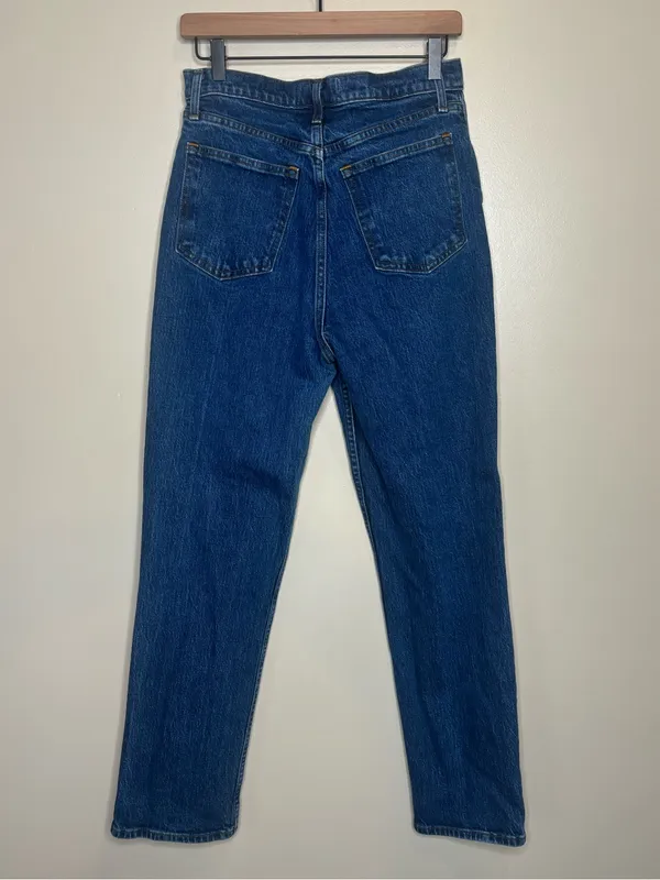 Abercrombie & Fitch Curve Love 90s Straight Ultra High Rise Jeans - Image 5