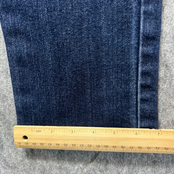 Vintage Y2K Ezekiel Denim Jeans Rolling Stone Rocker Fit Dark Wash 30‎ Low Rise - Image 5