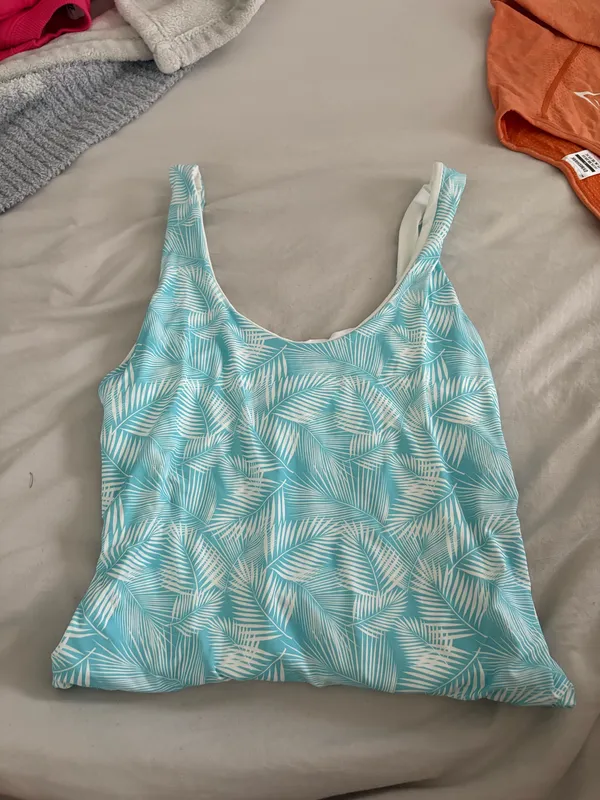 Palms Away one piece bathing suit Blue Size M - Image 2