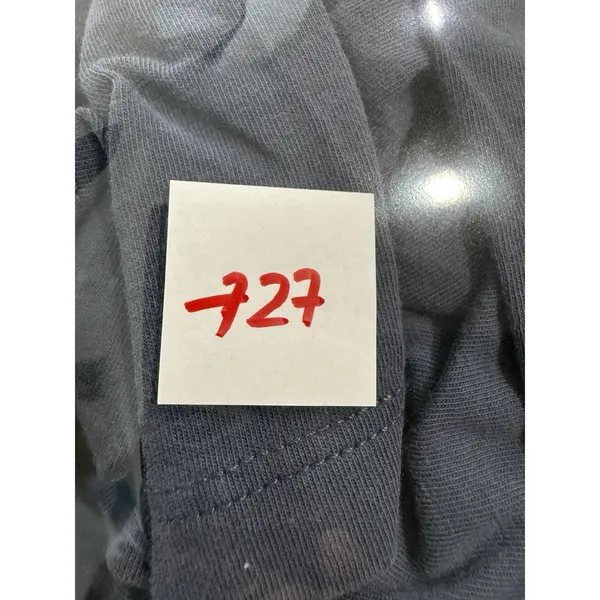 Vineyard Vines Football Long‎ Sleeve T-shirt Size M Blue Crew Neck Logo Whale - Image 6